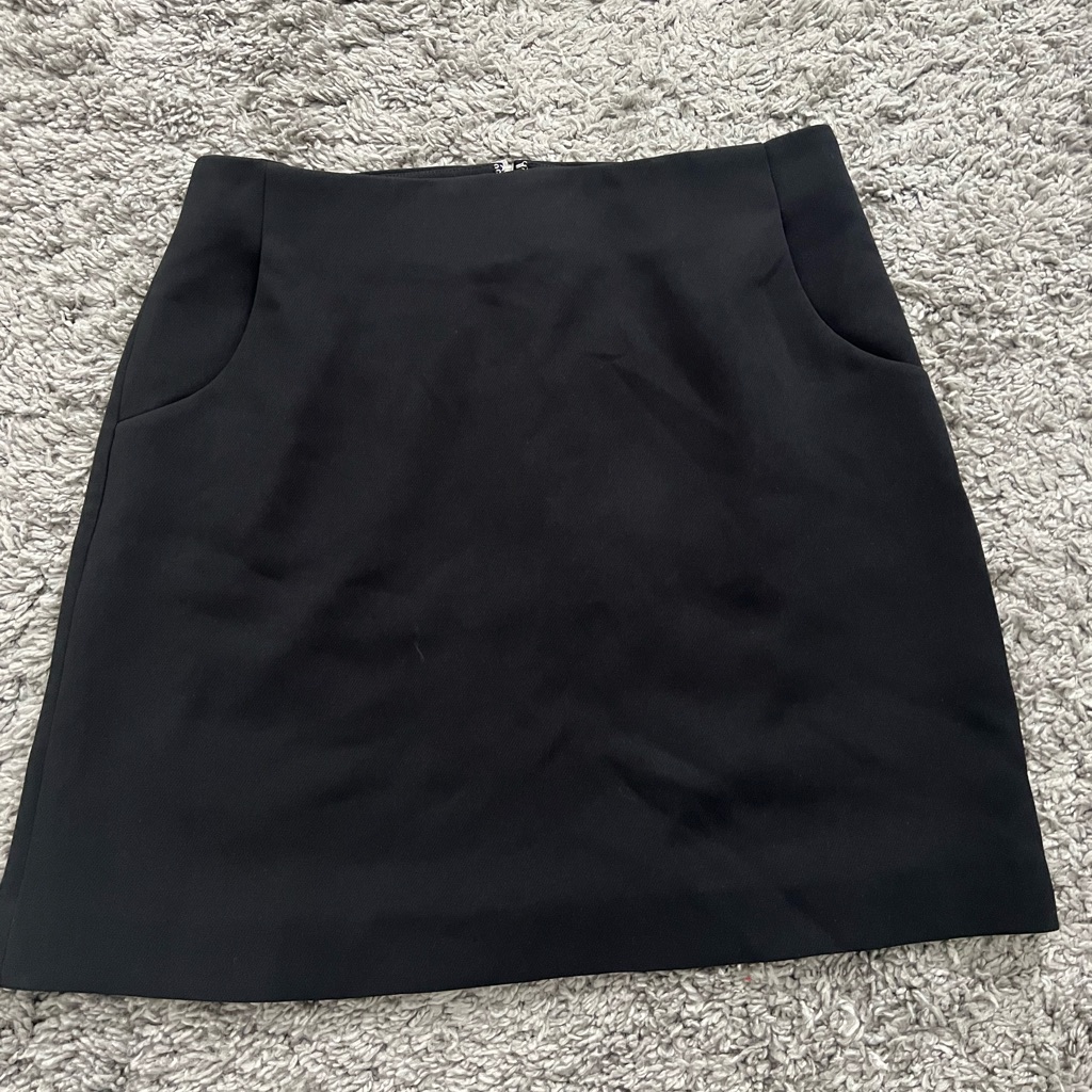 A Line Mini Skirt